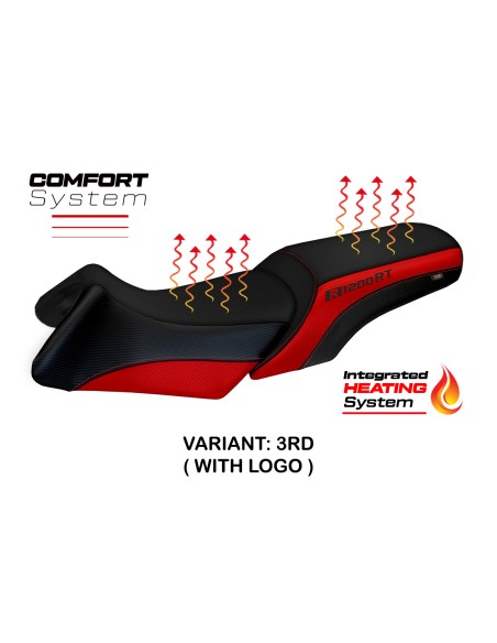 Funda de asiento compatible - BMW R 1200 RT 2006 - 2013 - heating Comfort System