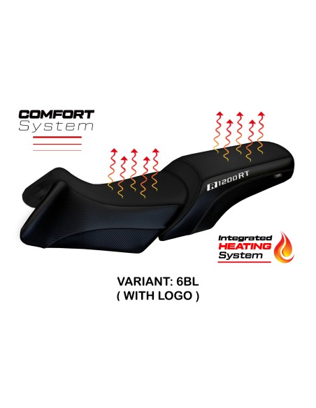 Housse de selle compatible - BMW R 1200 RT 2006 - 2013 - heating Comfort System