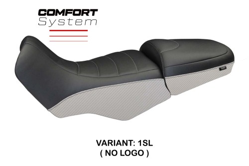 Housse de selle compatible BMW R 1100/1150 GS (94-03) modèle Firenze Carbon Color comfort system 2
