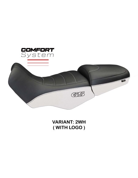 Rivestimento sella compatibile BMW R 1100/1150 GS (94-03) modello Firenze Carbon Color comfort system