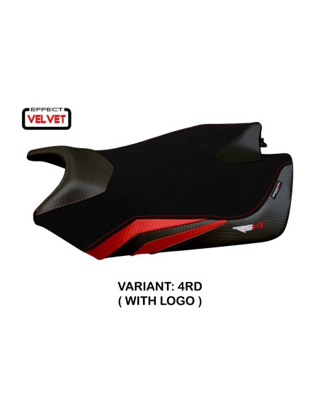 Rivestimento sella compatibile - Aprilia RSV4 2009-2020 - mod Torino Velvet