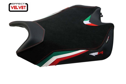 Housse de selle compatible - Aprilia RSV4 2009-2020 - mod Torino Velvet