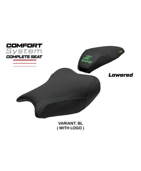 Sella completa compatibile - Kawasaki Z 900 2017-2024 - mod Liaka Comfort - Ribassata