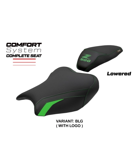 Sella completa compatibile - Kawasaki Z 900 2017-2024 - mod Liaka Comfort - Ribassata