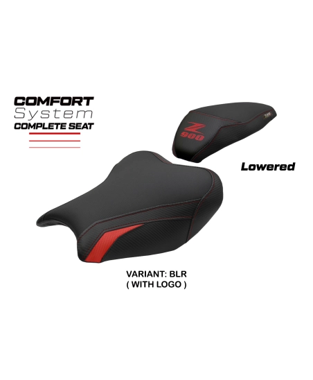 Asiento completo compatible - Kawasaki Z 900 2017-2024 - mod Liaka Comfort - Rebajado