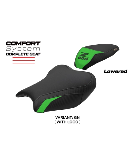 Asiento completo compatible - Kawasaki Z 900 2017-2024 - mod Liaka Comfort - Rebajado
