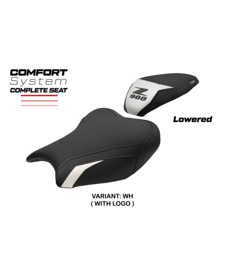 Selle complète compatible - Kawasaki Z 900 2017-2024 - mod Liaka Comfort - Abaissée