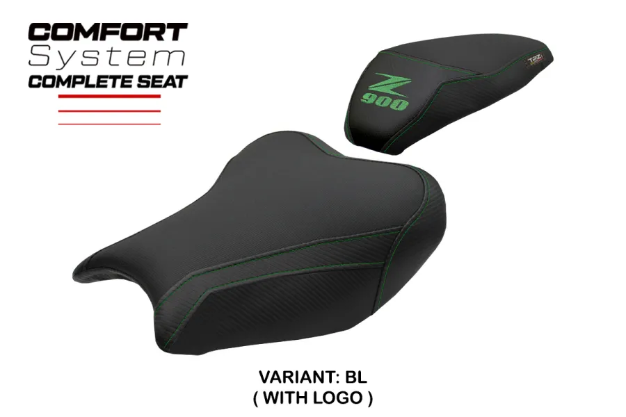 Complete seat compatible - Kawasaki Z 900 2017-2024 - mod Liaka Comfort - Standard