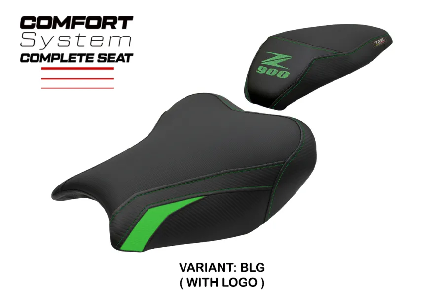 Asiento completo compatible - Kawasaki Z 900 2017-2024 - mod Liaka Comfort  - Standard