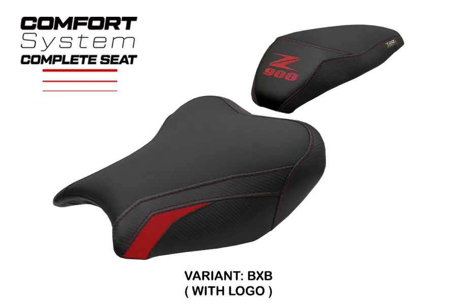Komplette Sitzbank kompatibel - Kawasaki Z 900 2017-2024 - mod Liaka Comfort - Standard