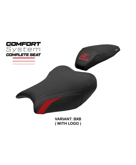 Complete seat compatible - Kawasaki Z 900 2017-2024 - mod Liaka Comfort - Standard