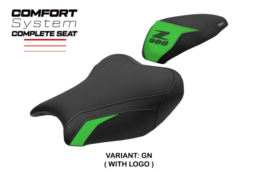 Complete seat compatible - Kawasaki Z 900 2017-2024 - mod Liaka Comfort - Standard