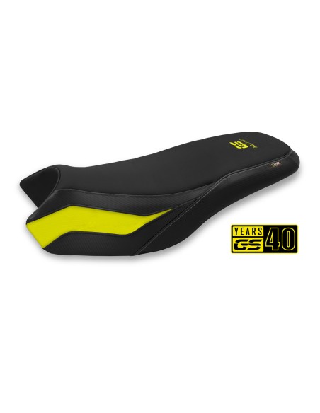 Funda de asiento compatible con BMW R 1200/1250 GS Rallye (17-22) modelo Affile