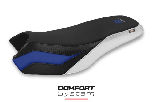 Housse de selle compatible BMW R 1200/1250 GS Rallye (17-22) modèle Sa Dao comfort system
