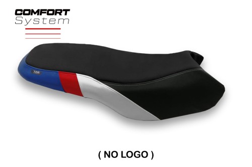 Funda de asiento compatible con BMW R 1200/1250 GS Rallye (17-22) modelo Favria comfort system 2