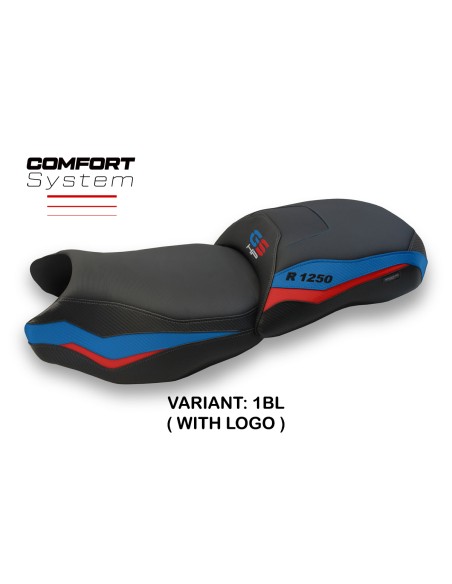 Funda de asiento compatible BMW R 1250 GS (19-22) modelo Taiwan comfort system