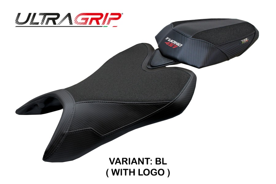 Housse de selle compatible - Aprilia Tuono 457 2025-2026 - mod Vignesh Ultragrip