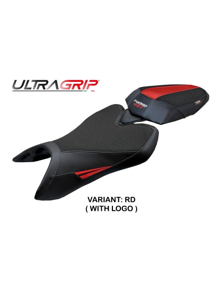 Housse de selle compatible - Aprilia Tuono 457 2025-2026 - mod Vignesh Ultragrip