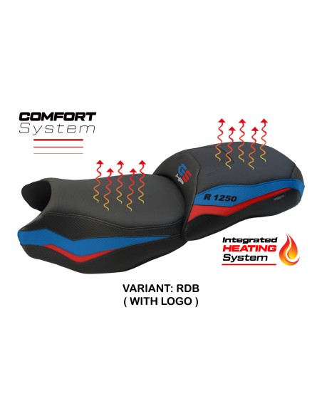 Funda de asiento compatible - BMW R 1250 GS 2019 - 2023 - heating Comfort System
