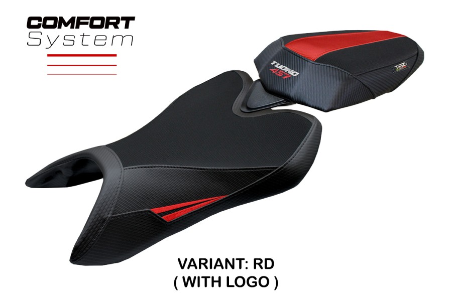 Rivestimento sella compatibile - Aprilia Tuono 457 2025-2026 - mod Vignesh Comfort System