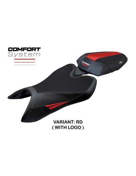 Housse de selle compatible - Aprilia Tuono 457 2025-2026 - mod Vignesh Comfort System