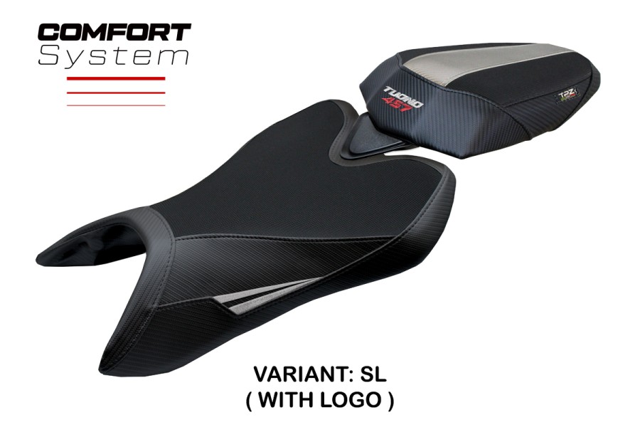 Housse de selle compatible - Aprilia Tuono 457 2025-2026 - mod Vignesh Comfort System