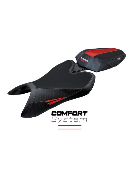 Funda de asiento compatible - Aprilia Tuono 457 2025-2026 - mod Vignesh Comfort System