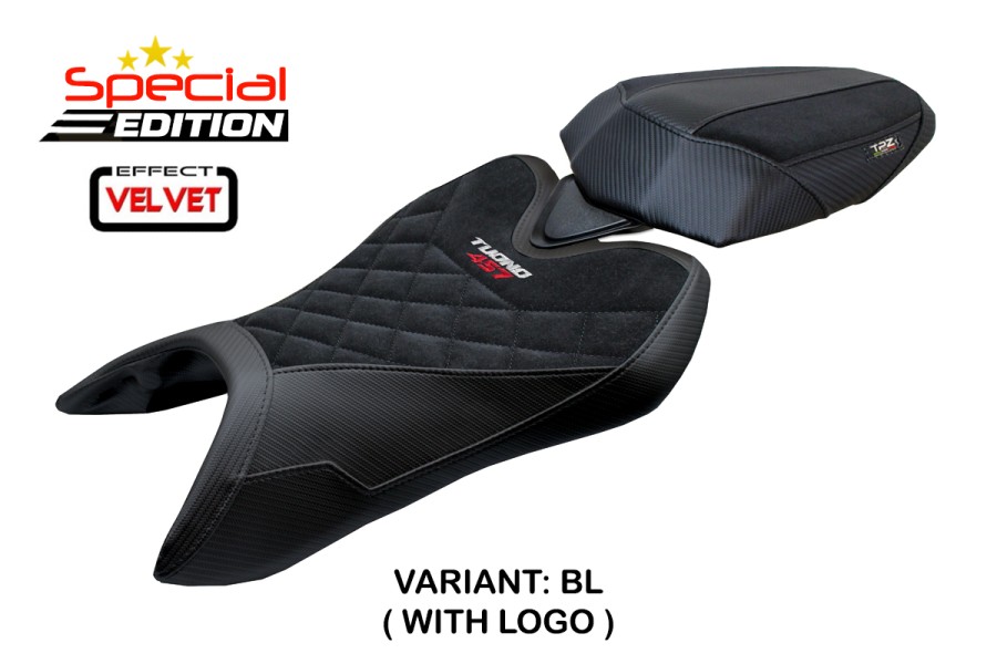 Sitzbezug kompatibel - Aprilia Tuono 457 2025-2026 - mod Vignesh Velvet Special Edition