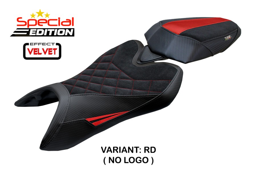 Rivestimento sella compatibile - Aprilia Tuono 457 2025-2026 - mod Vignesh Velvet Special Edition