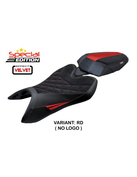 Rivestimento sella compatibile - Aprilia Tuono 457 2025-2026 - mod Vignesh Velvet Special Edition