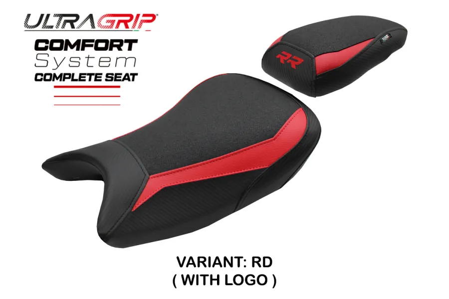 Selle complète compatible - BMW S 1000 RR 2019-2026 - mod Varel Ultragrip Comfort System