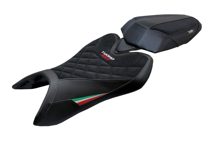 Rivestimento sella compatibile - Aprilia Tuono 457 2025-2026 - mod Vignesh Velvet Special Edition