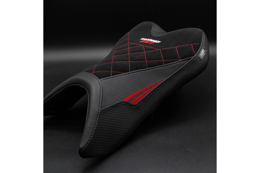 Seat cover compatible - Aprilia Tuono 457 2025-2026 - mod Vignesh Velvet Special Edition