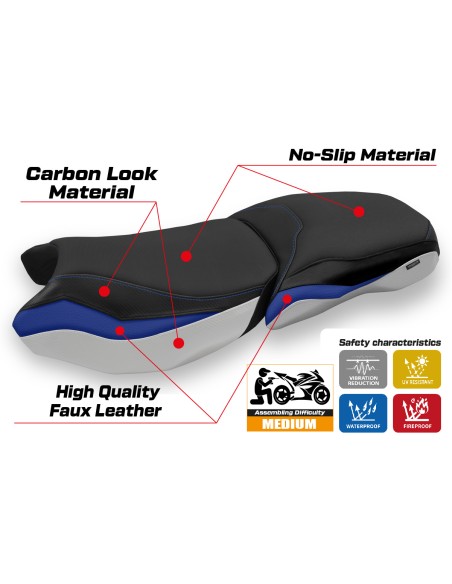 Sitzbezug kompatibel BMW R 1250 GS Adventure (19-22) Modell Mapello comfort system