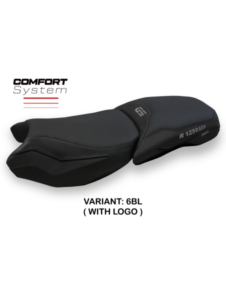 Funda de asiento compatible BMW R 1250 GS Adventure (19-22) modelo Racconigi 4 comfort system