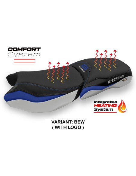Funda de asiento compatible - BMW R 1250 GS Adventure 2019 - 2024 - heating Comfort System