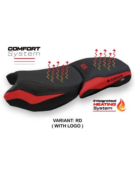 Funda de asiento compatible - BMW R 1250 GS Adventure 2019 - 2024 - heating Comfort System