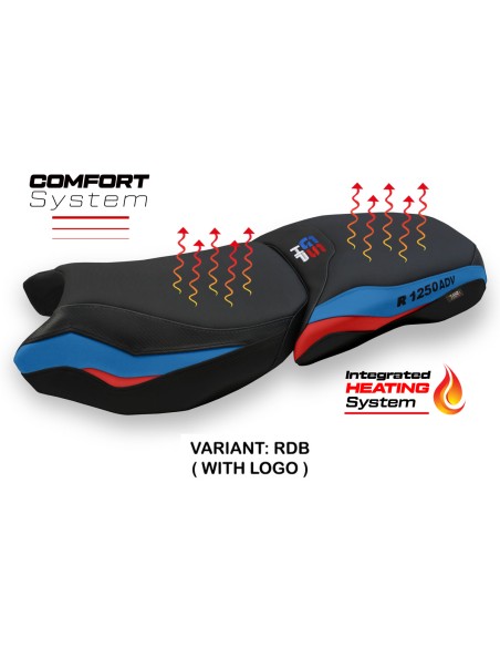 Sitzbezug kompatibel - BMW R 1250 GS Adventure 2019 - 2024 - heating Comfort System