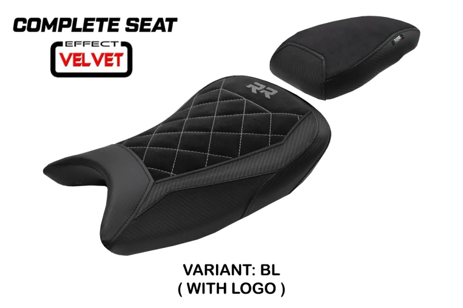 Complete seat compatible - BMW S 1000 RR 2019-2026 - mod Varel Velvet