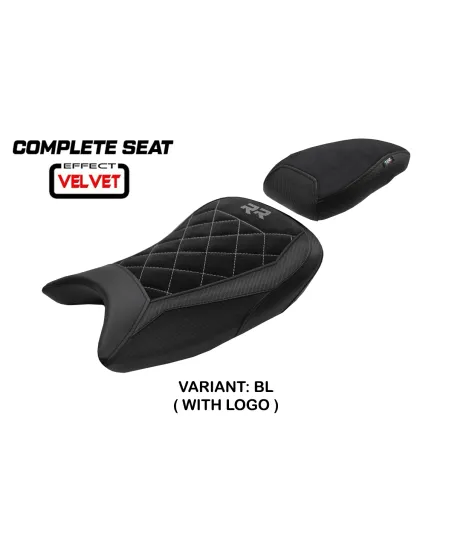 Sella completa compatibile - BMW S 1000 RR 2019-2026 - mod Varel Velvet