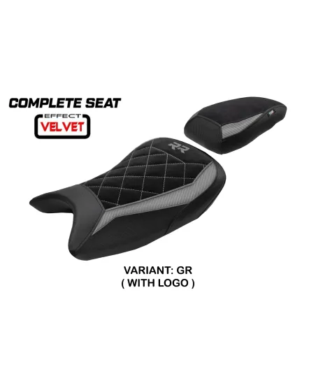 Complete seat compatible - BMW S 1000 RR 2019-2026 - mod Varel Velvet