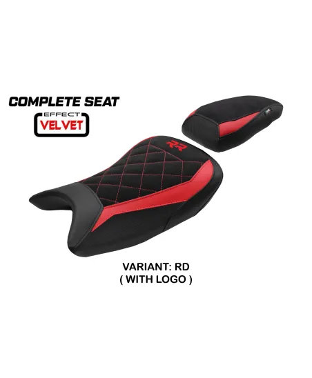 Sella completa compatibile - BMW S 1000 RR 2019-2026 - mod Varel Velvet