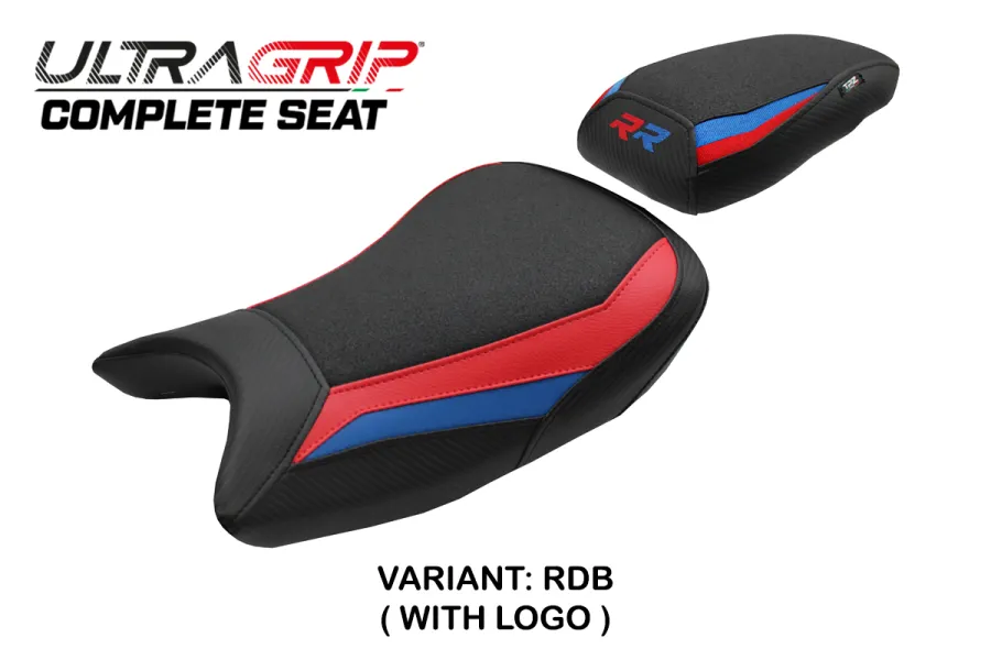 Complete seat compatible - BMW S 1000 RR 2019-2026 - mod Varel Ultragrip