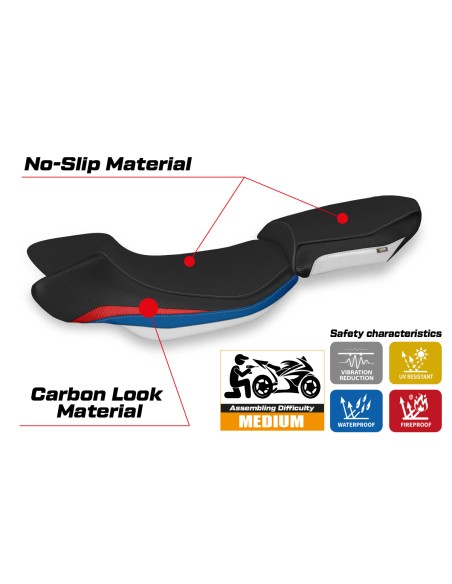 Housse de selle compatible - BMW R 1250 R 2019-2025 - mod Marzi HP