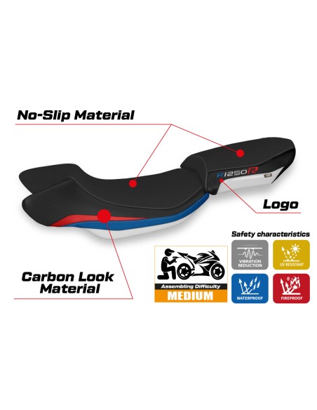 Seat cover compatible - BMW R 1250 R 2019-2025 - mod Marzi HP