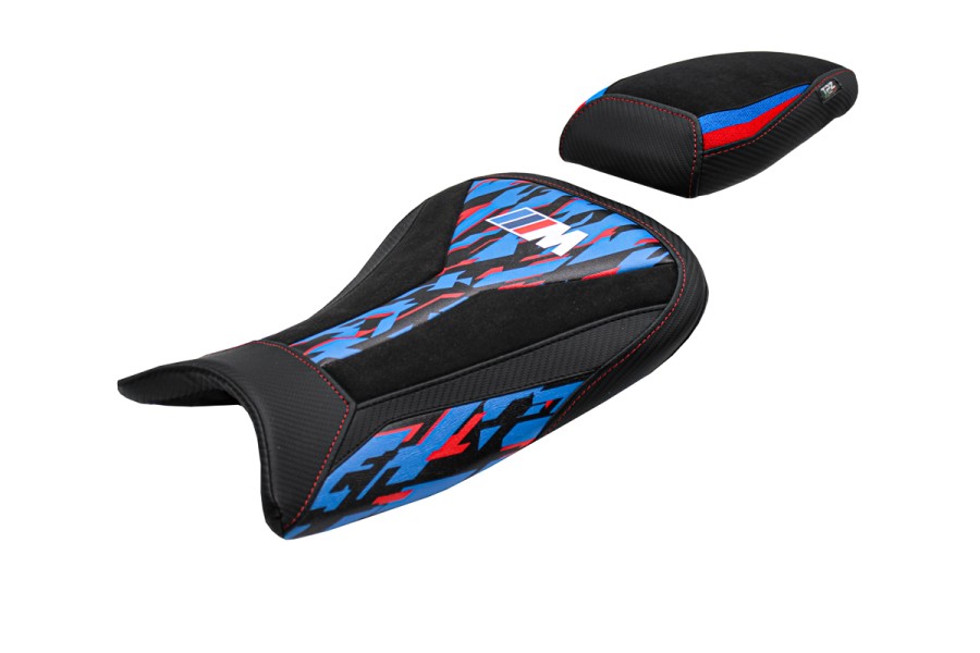 Sella completa compatibile - BMW S 1000 RR 2019-2026 - mod Varel Velvet Special Edition - Ribassata