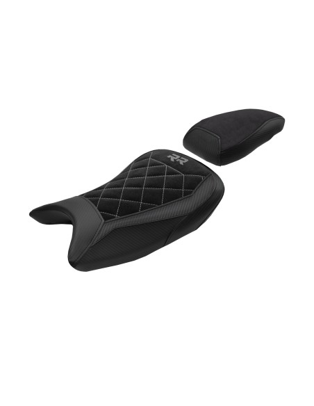 Asiento completo compatible - BMW S 1000 RR 2019-2026 - mod Varel Velvet Comfort System