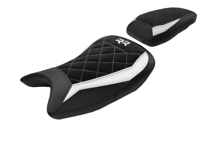 Asiento completo compatible - BMW S 1000 RR 2019-2026 - mod Varel Velvet Comfort System