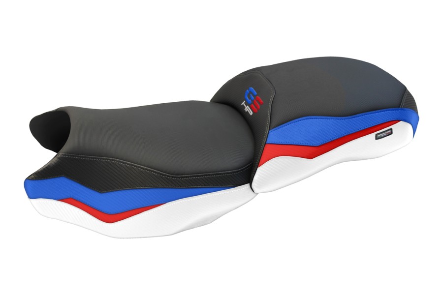 Selle complète compatible - BMW R 1250 GS 2019-2023 - mod Paphos Heating Complete Comfort Seat - Abaissée