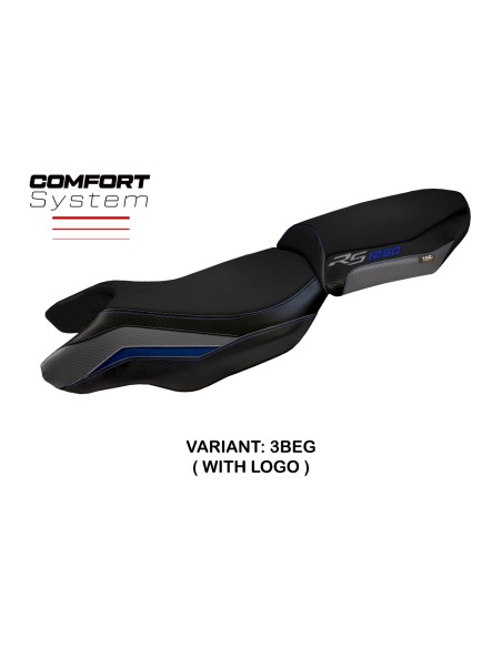 Seat cover compatible BMW R 1250 RS (20-22) Blanco comfort system model